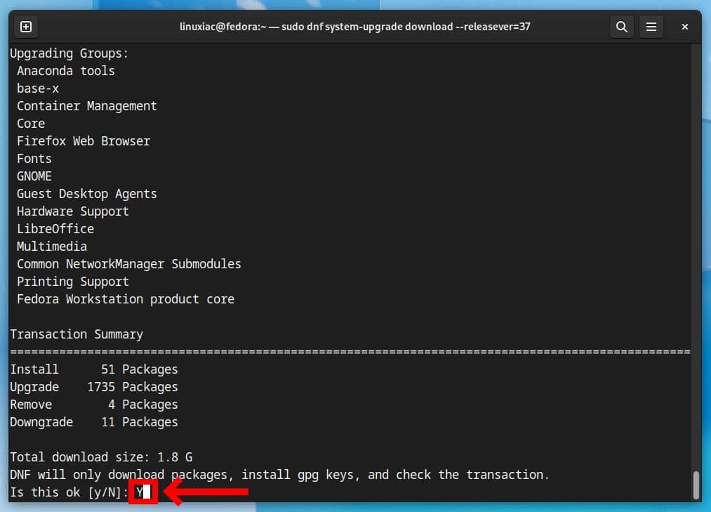 Upgrading Fedora 36 to Fedora 37: A Full Step-by-Step Guide